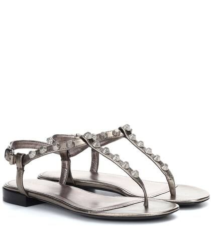 Giant Stud leather sandals | Mytheresa (IT)