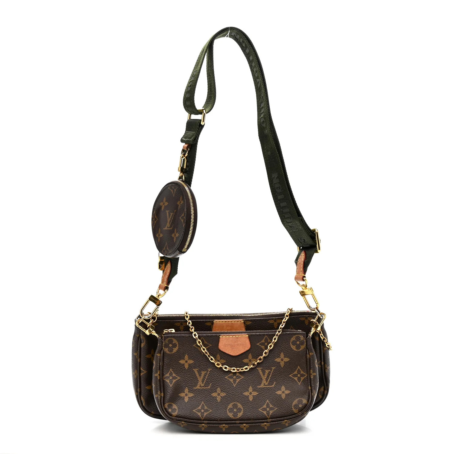 Monogram Multi Pochette Accessories Kaki | FASHIONPHILE (US)