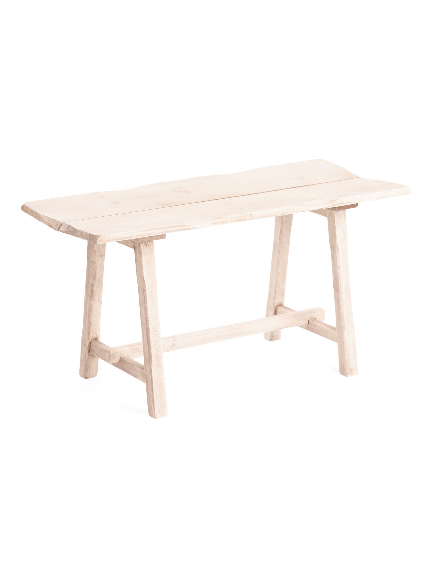 Indoor Outdoor Live Edge Bench | Marshalls