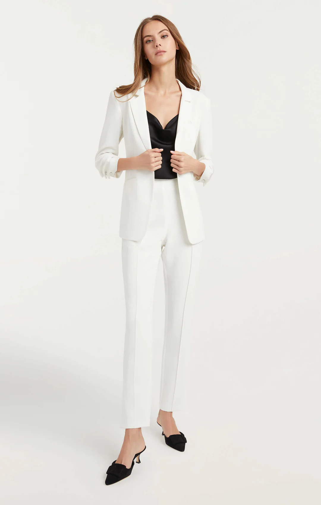 Crepe Khloe Blazer | Cinq à Sept