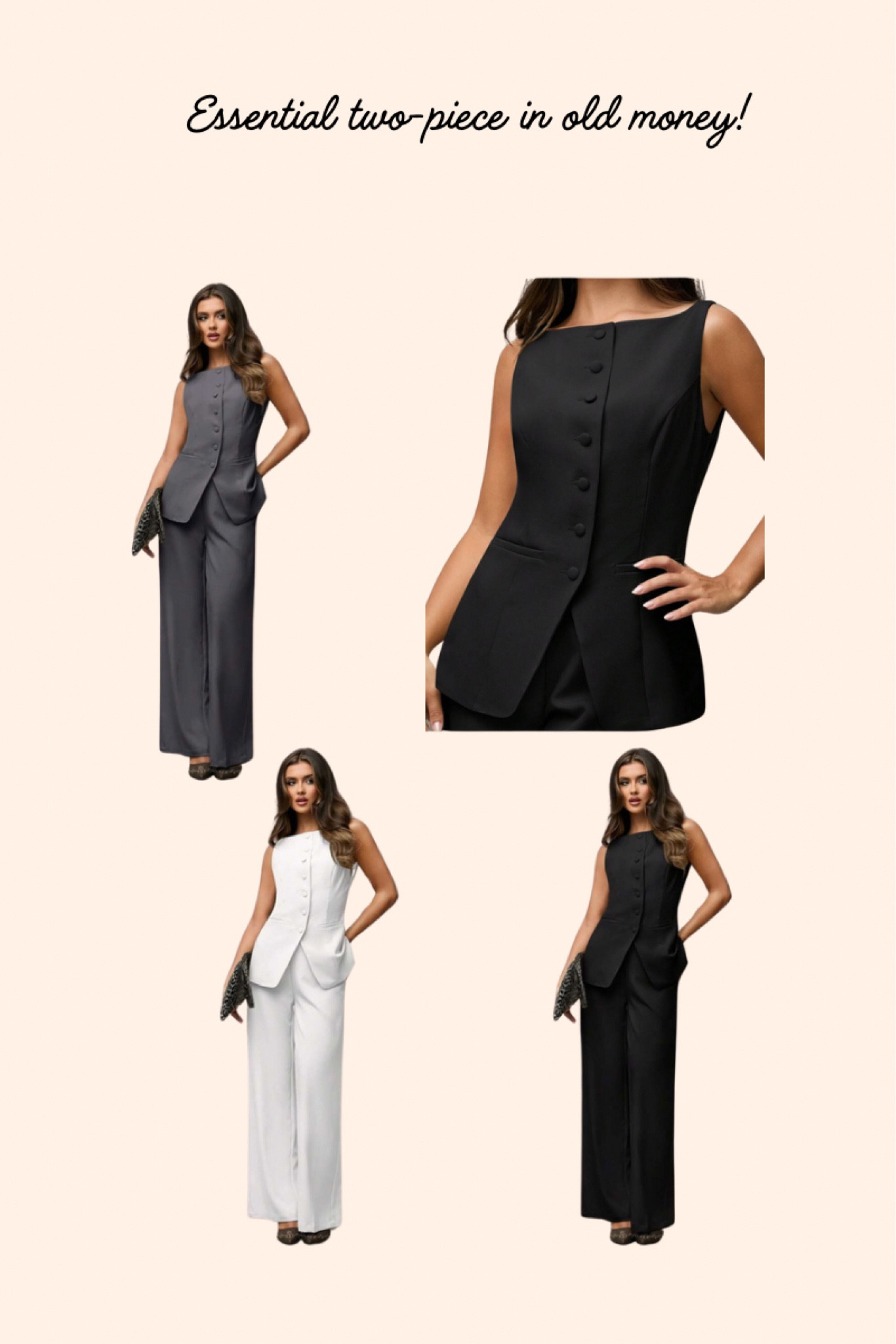 Elegant set, old money two piece’ 

#LTKMostLoved #LTKStyleTip #LTKFindsUnder50