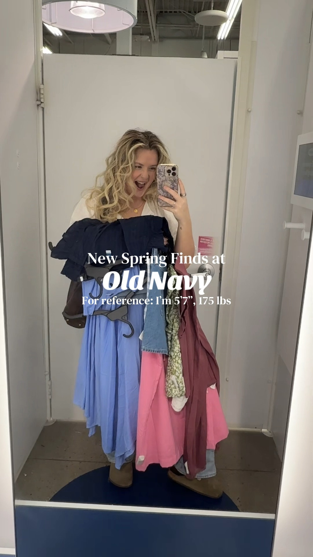 Spring is HERE & the goodies at @oldnavy are killerrrr😍 
Sizing info👇🏼
Blue Dress: tried on a large, would’ve bought a medium because I’m smaller chested
White tank: large. True to size
Jeans: 10. True to size. Little bit of stretch 
Navy set: top - medium. Maybe runs a tad big based on your chest size. Skirt - large, true to size 
Pink dress: large. If you’re between sizes, definitely size up!
Shorts: no stretch. 10. True to size, but I needed to size up if I wanted a true baggy fit 
Green top: medium. True to size. 
Mauve set: top - large true to size. Pants - large true to size 
Gingham set: both true to size. Top - large, bottoms - large 
You can find 🔗 s to all of these in my ShopMy!🩷. 
#springfashion #size10fashion #oldnavy #oldnavycreator #summerfashion

#LTKSeasonal #LTKSpringSale #LTKMidsize