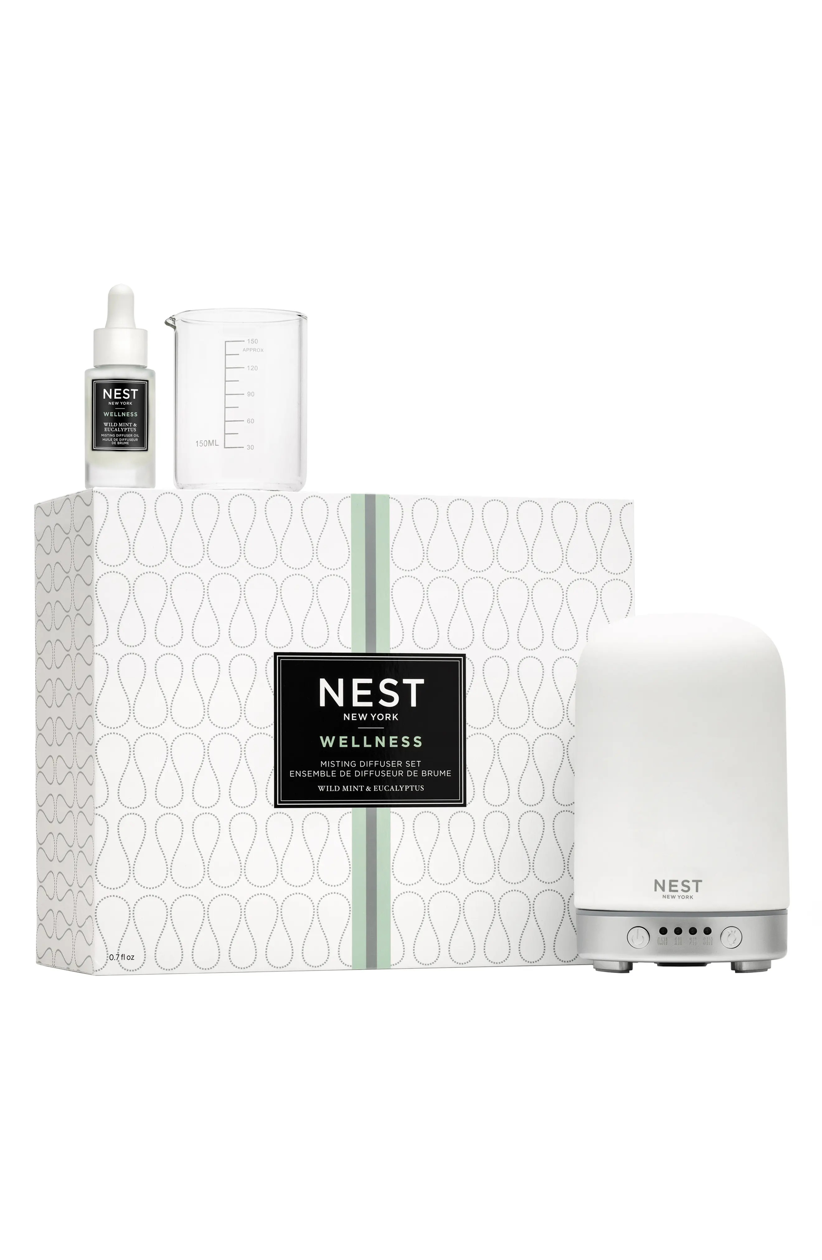 NEST New York Wild Mint & Eucalyptus Misting Diffuser Set at Nordstrom Rack | Nordstrom Rack