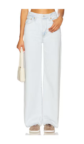 LEVI'S Ribcage Wide Leg in Blue. - size 29 | Revolve Clothing (Global)