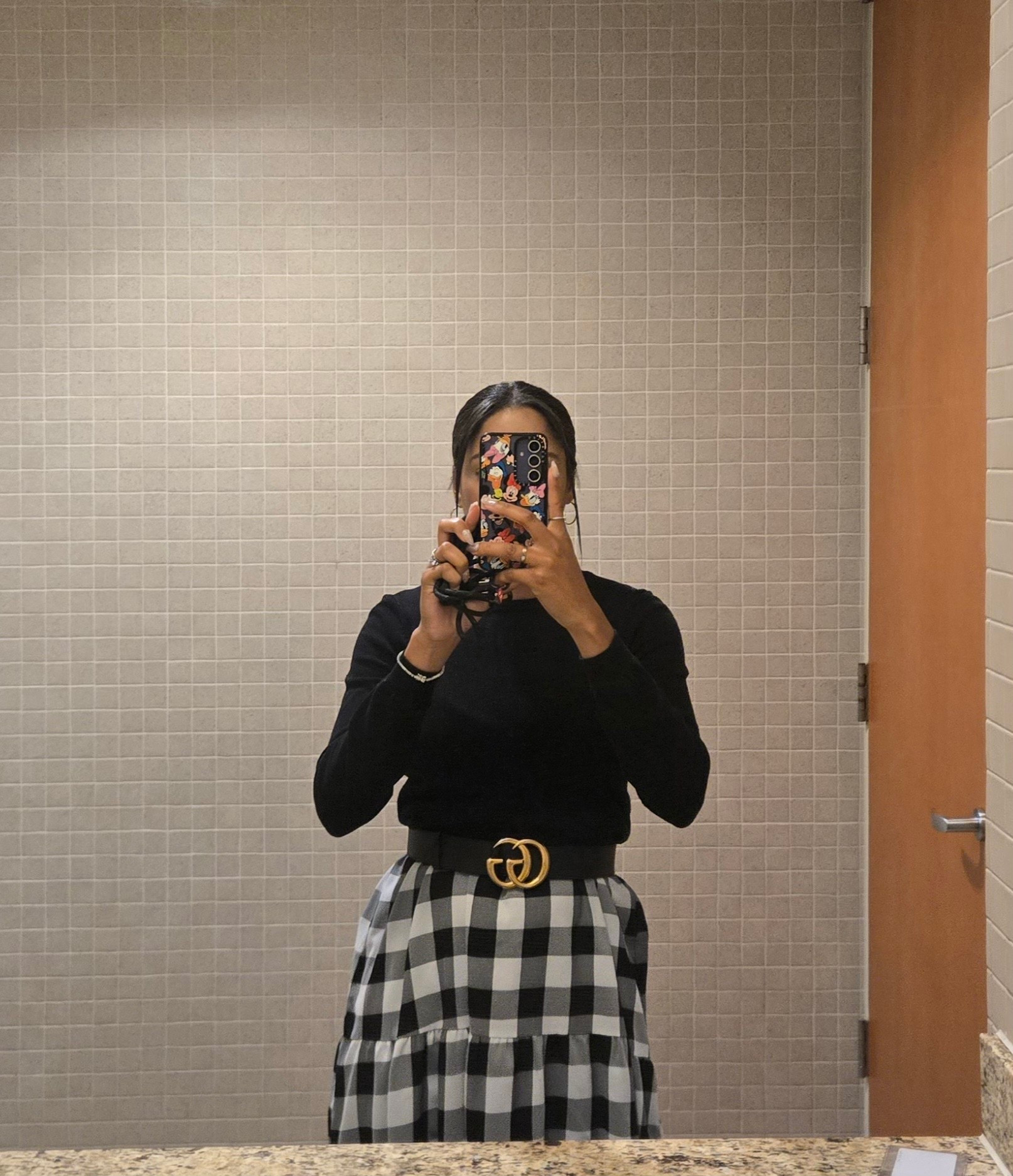 Work OOTD! Paired a dress with a sweater on top and tied the look together with one of my favorite wide belts! Shop the look below ⬇️ 

#LTKdayinmylife #LTKWorkwear #LTKootd