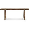 Artissance Vintage Noodle, Weathered Natural Wood Finish (Size & Color Vary) Indoor Bench | Amazon (US)