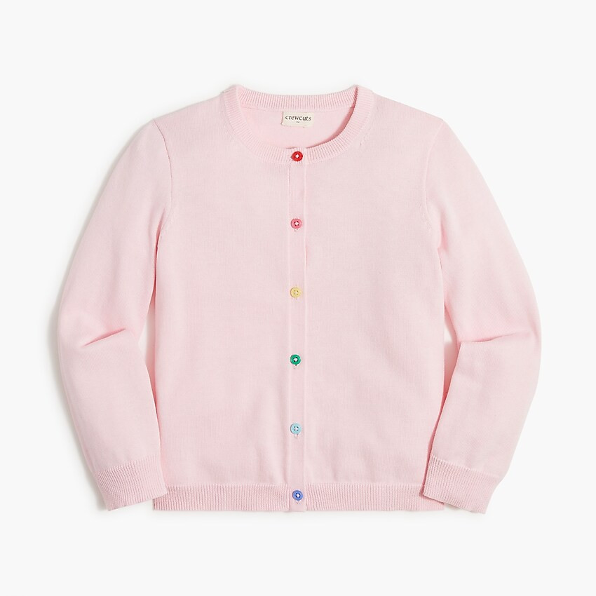 Girls' Casey cardigan sweater with rainbow buttonsItem BE843 
 Reviews
 
 
 
 
 
4 Reviews 
 
 |
... | J.Crew Factory