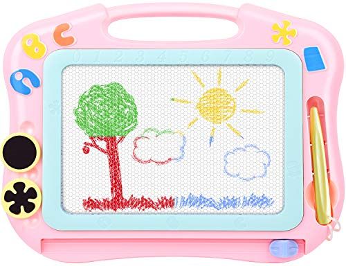 Magnetic Drawing Board Erasable for Kids - Gifts Toys for Toddlers Girls Writing Sketching Pad - ... | Amazon (US)