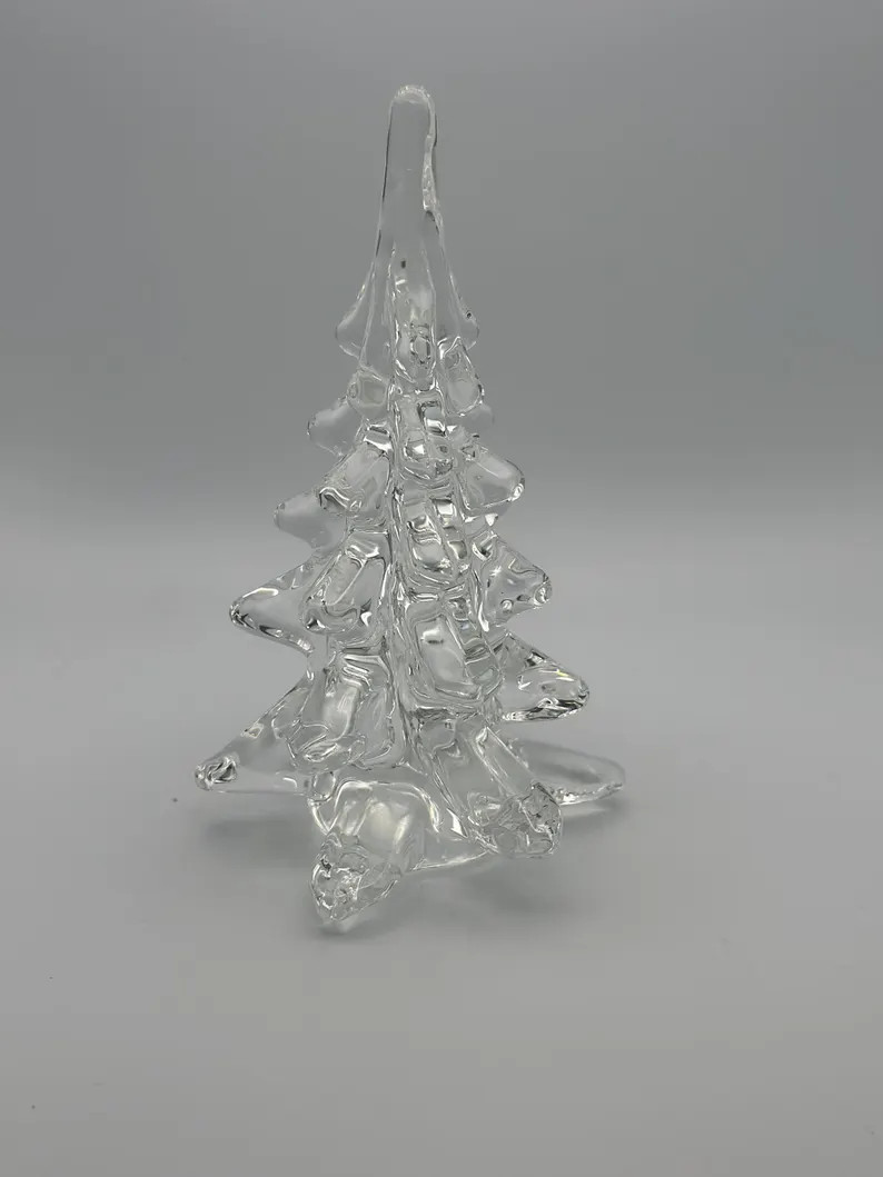 Vintage Art Glass Christmas Tree - Etsy | Etsy (US)