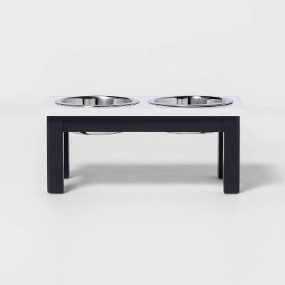 Dual Tone Elevated Dog Feeder - S - Boots & Barkley™ | Target