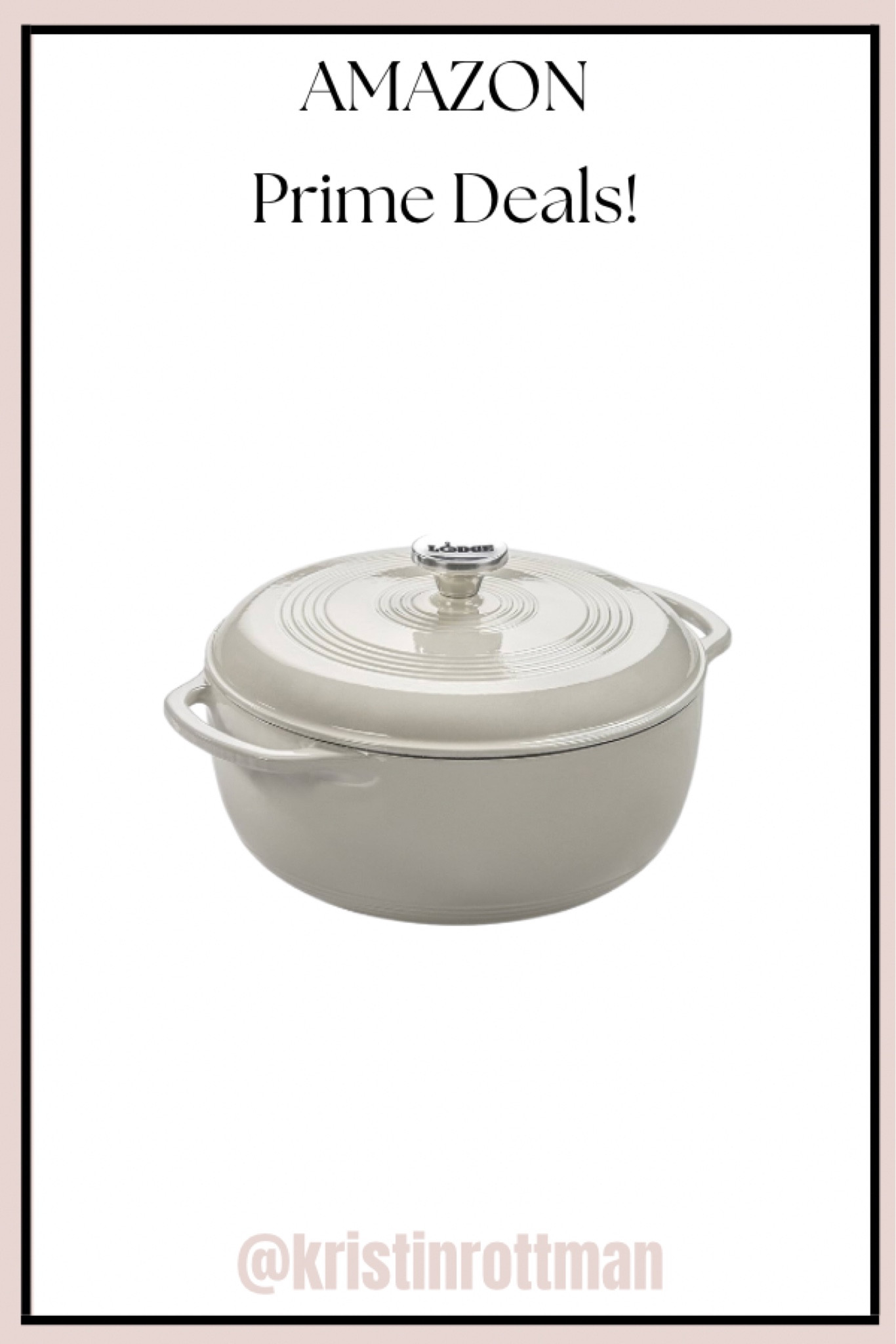 My Dutch oven on sale for Amazon Prime 

#LTKhome #LTKsalealert #LTKxPrime