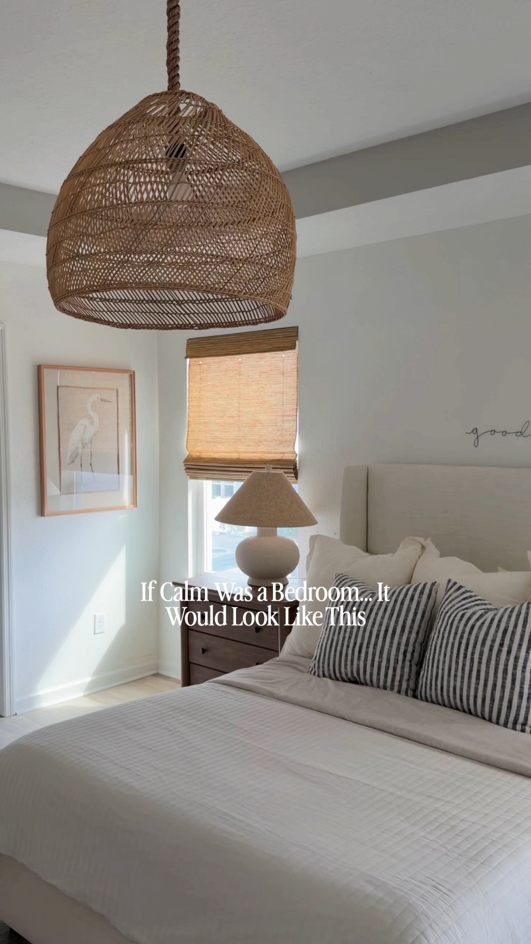 Our calm coastal bedroom, easy to clean, & bedding that is comfortable 🤍 

Our bed color is “Zuma White” 

#LTKHome