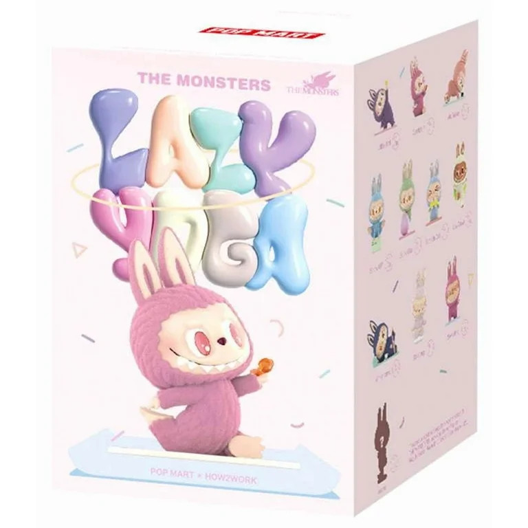 Pop Mart Labubu - Lazy Yoga - Vinyl Plush Pendant Blind Box - Walmart.com | Walmart (US)