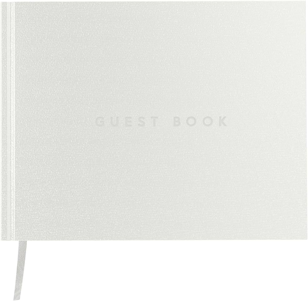 Useful Co. Classic White Guest Book, Guest Book Alternative for Party, Sign in Book, Vacation Hom... | Amazon (US)