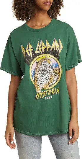 Def Leppard Hysteria Cotton Graphic T-Shirt | Nordstrom