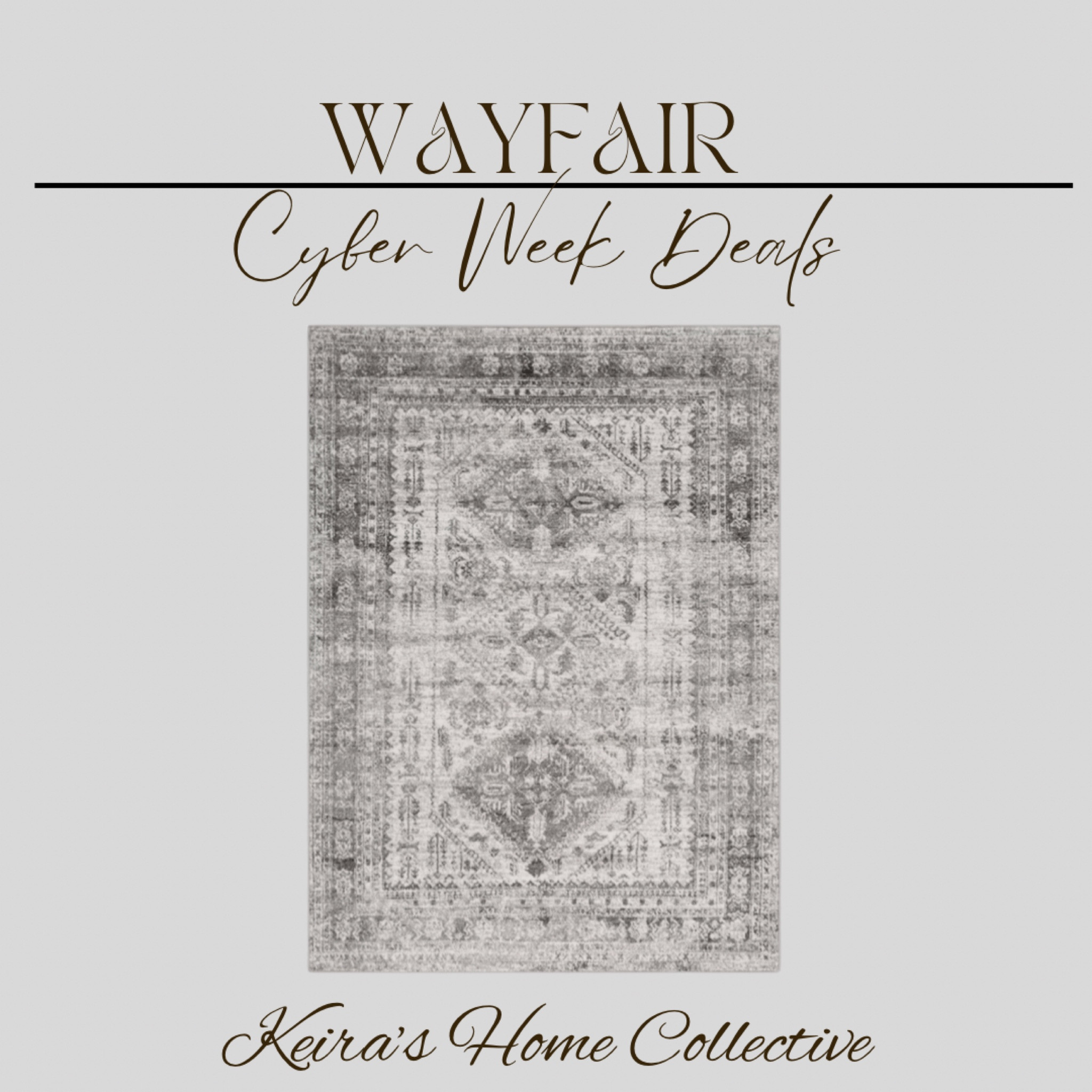 Wayfair cyber deals!

Area rug, rug, wayfair rug, living room rug, bedroom rug, dining room rug, antique rug, oriental rug, neutral rug

#LTKhome #LTKstyletip #LTKsalealert