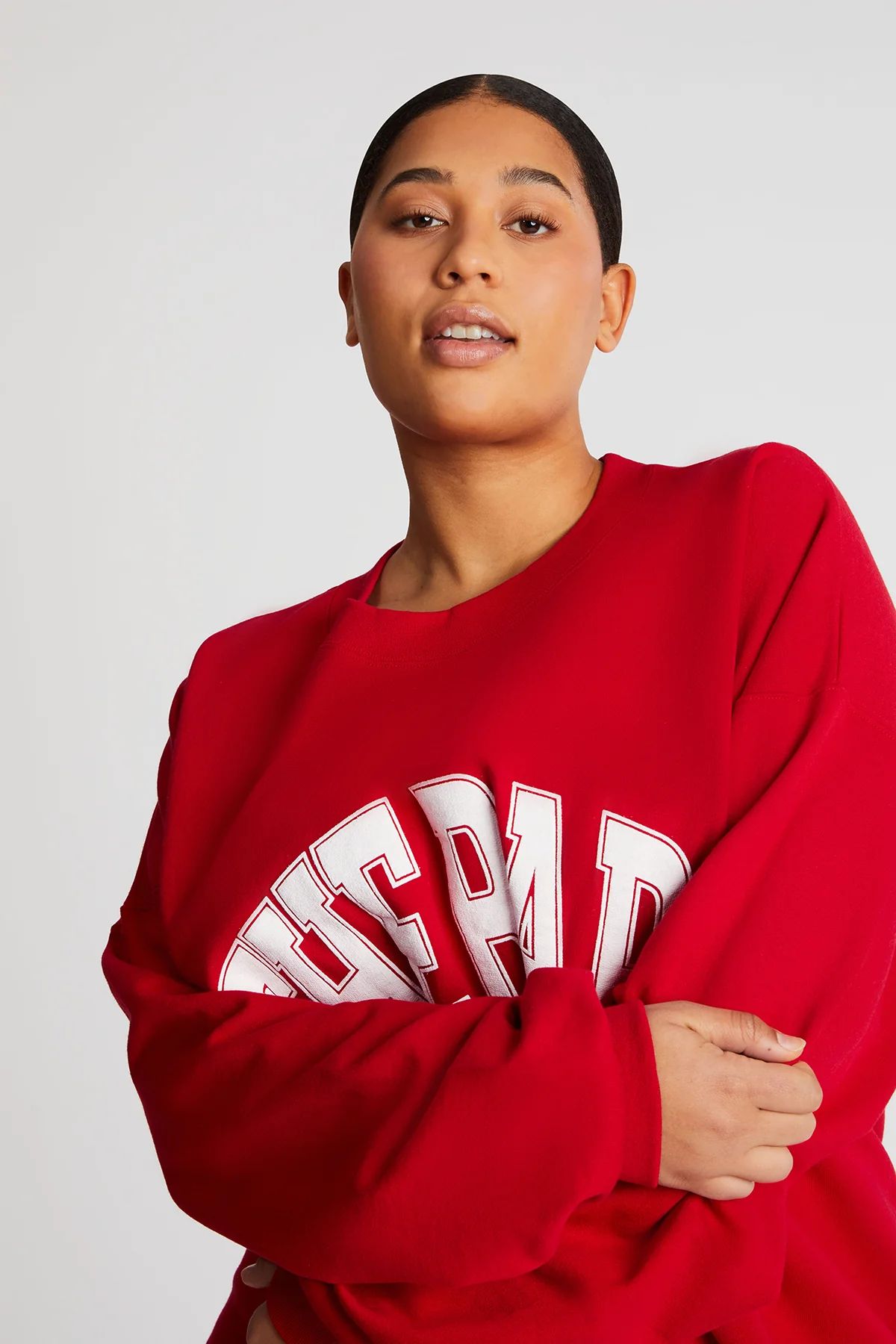 VARSITY SWEATSHIRT RUBY | The Bar