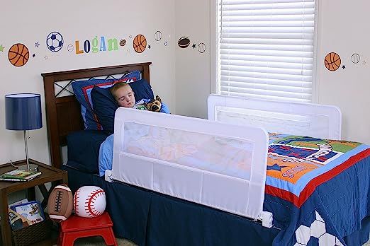 Regalo Swing Down Double Sided Bed Rail Guard, with Reinforced Anchor Safety System | Amazon (US)