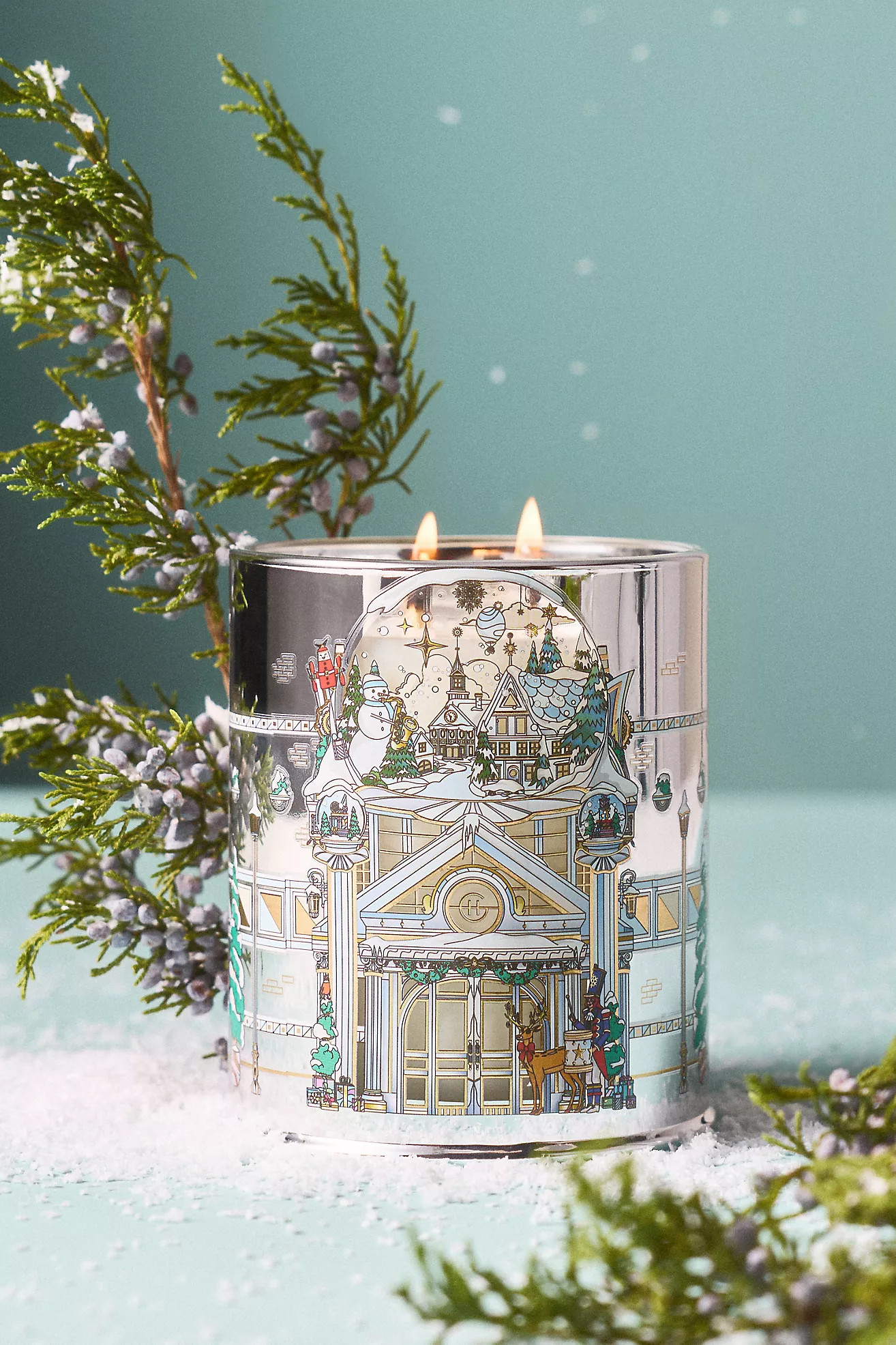 Glasshouse Fruity Christmas Morning Boxed Glass Candle | Anthropologie (US)