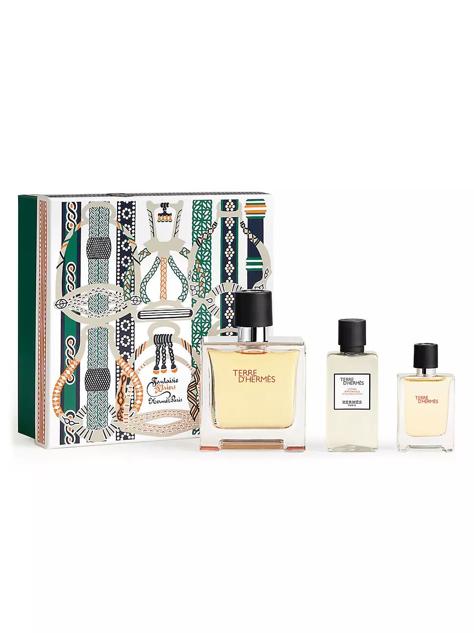 Terre d'Hermès 3-Piece Pure Perfume Gift Set | Saks Fifth Avenue