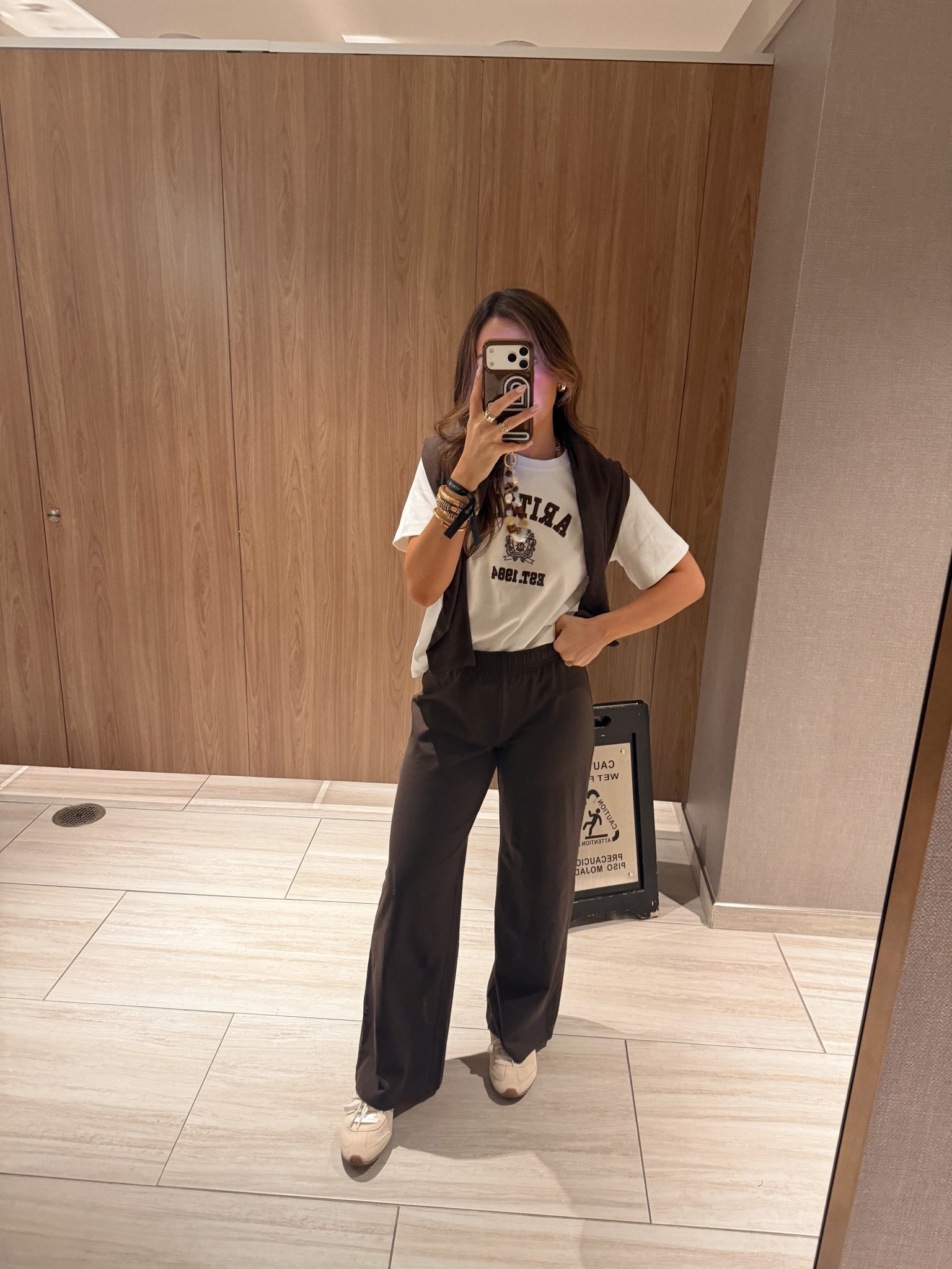 Small in all medium in tee!