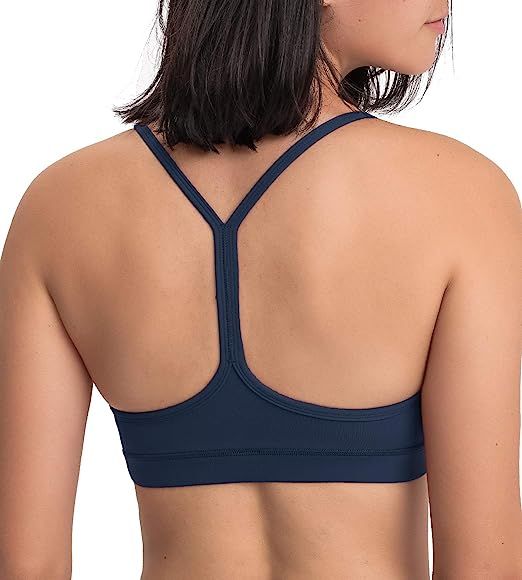 Lavento Women's Y-Back Sports Bra Light Support Workout Yoga Top | Amazon (US)