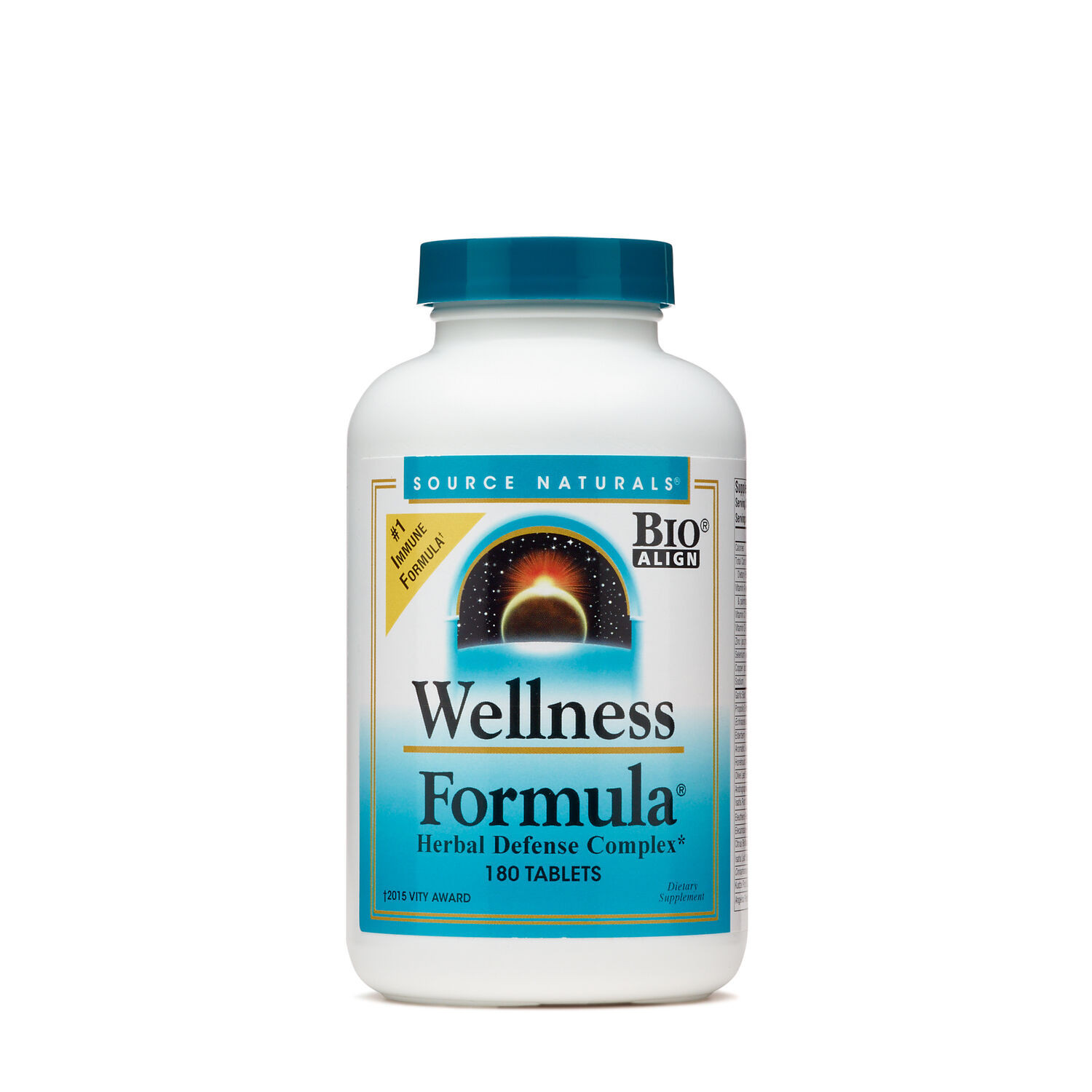 Source Naturals Wellness Formula Complex - 180 Tablets (60 Servings) | GNC