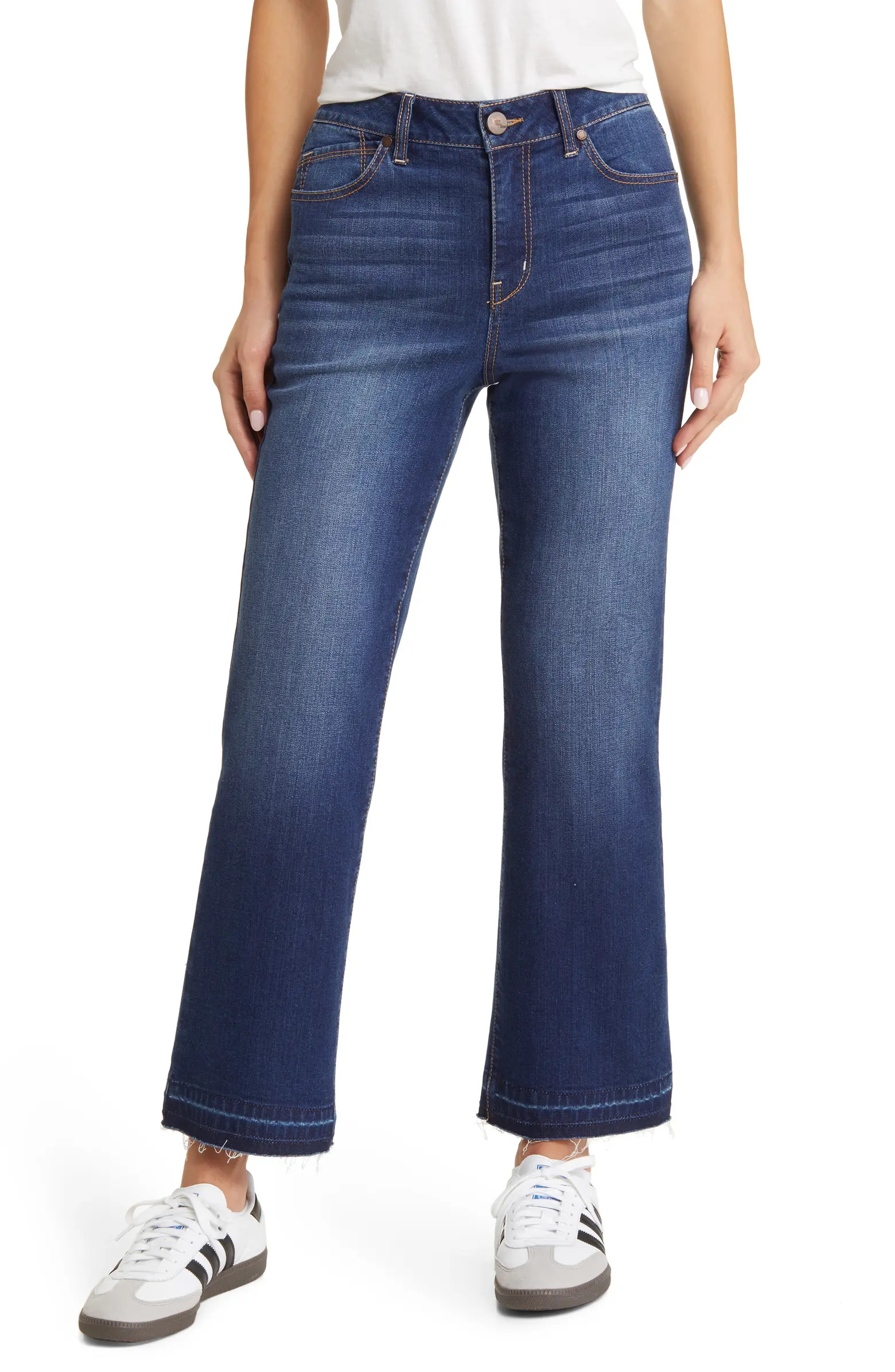 Release Hem High Waist Demi Bootcut Jeans | Nordstrom
