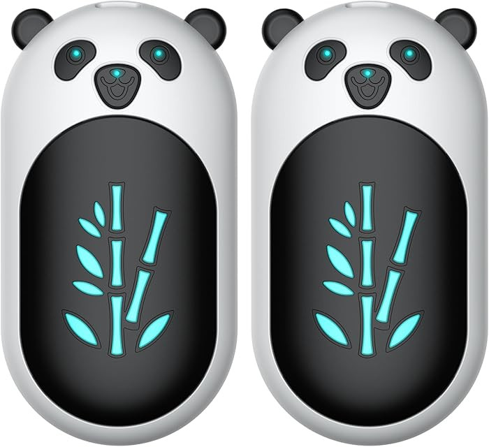 Hand Warmers Rechargeable 2 Pack, 6000mAh Electric Hand Warmer Reusable, 20Hrs Long Heating, Port... | Amazon (US)