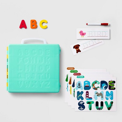 Alphabet Travel Case - Gigglescape™: Preschool Educational Toys, Reading & Writing Kits, Fine Motor Skills Development | Target