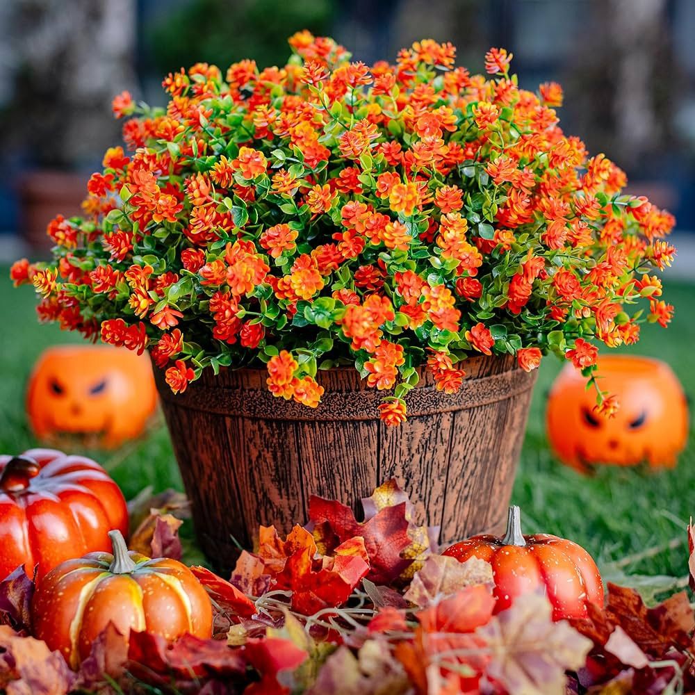 Artificial Mums - Fall Florals - Amazon Prime Day | Amazon (US)