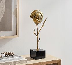 Brass Shell on Stand | Pottery Barn (US)
