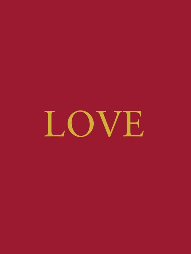Love: Christmas Decorative Book | Elegant Holiday Accent for Coffee Tables, Shelves, and Mantels | Amazon (US)