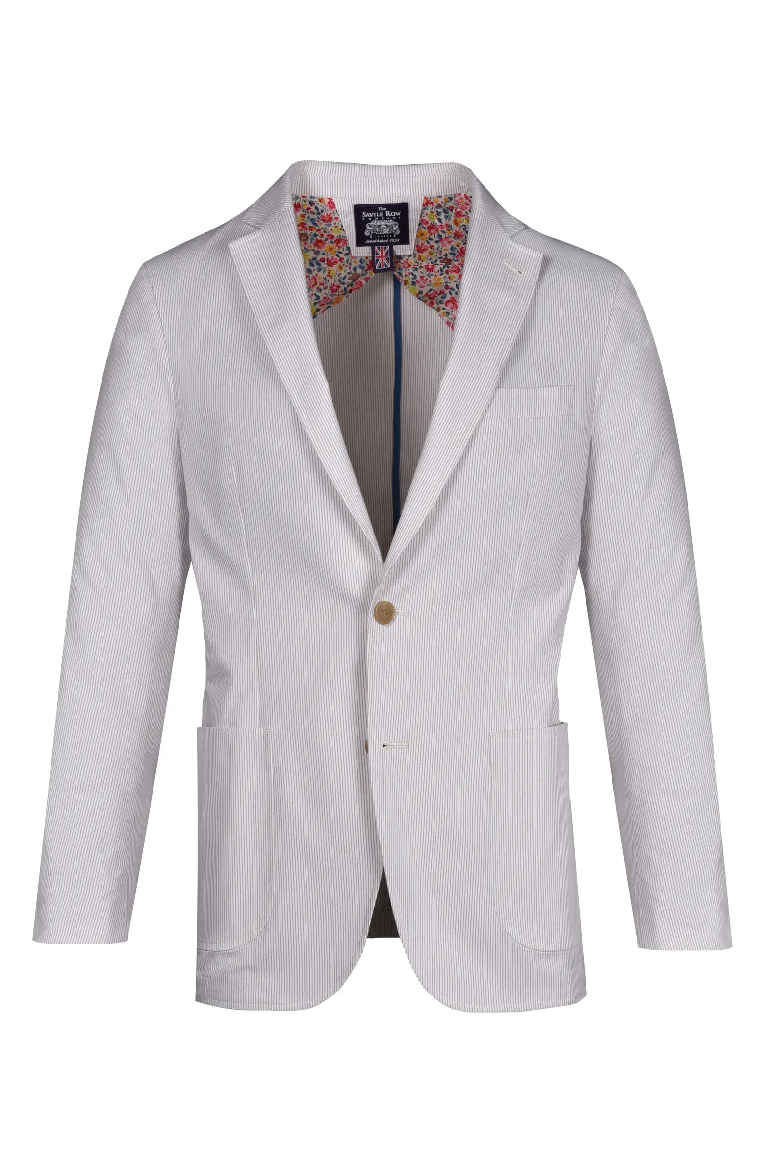 SAVILE ROW CO Seersucker Blazer | Nordstromrack | Nordstrom Rack