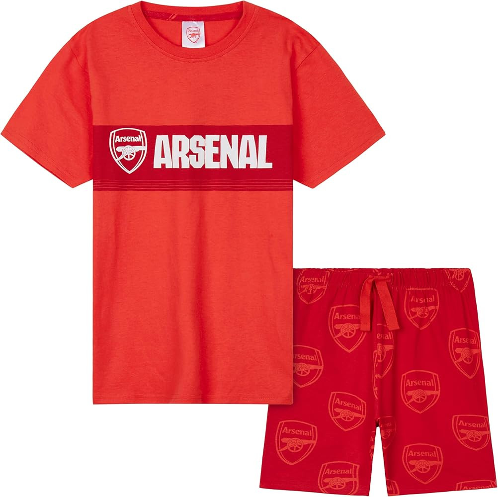 Get Trend Pyjamas for Boys Teens Short Football PJs Set Breathable Nightwear Loungewear Jammies S... | Amazon (UK)