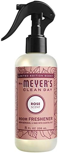 Mrs. Meyer’s Clean Day Room Freshener, Rose Scent, 8 Ounce Spray Bottle (Pack - 1) | Amazon (US)