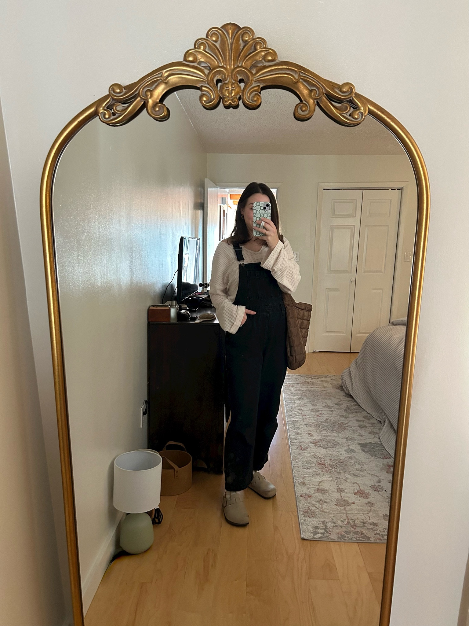 Comfy spring Amazon overalls outfit 🤍
My top is 20% off right now!! 

#LTKsalealert #LTKstyletip #LTKfindsunder50