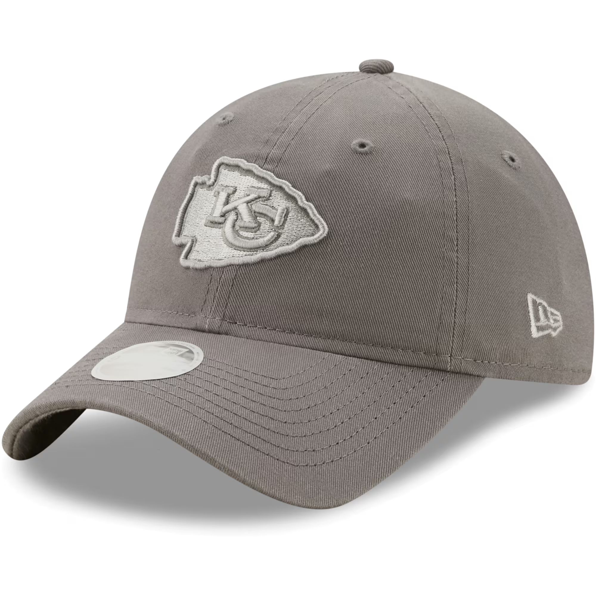 Women's Kansas City Chiefs New Era Gray Team Core Classic 2.0 9TWENTY Adjustable Hat | NFL Shop