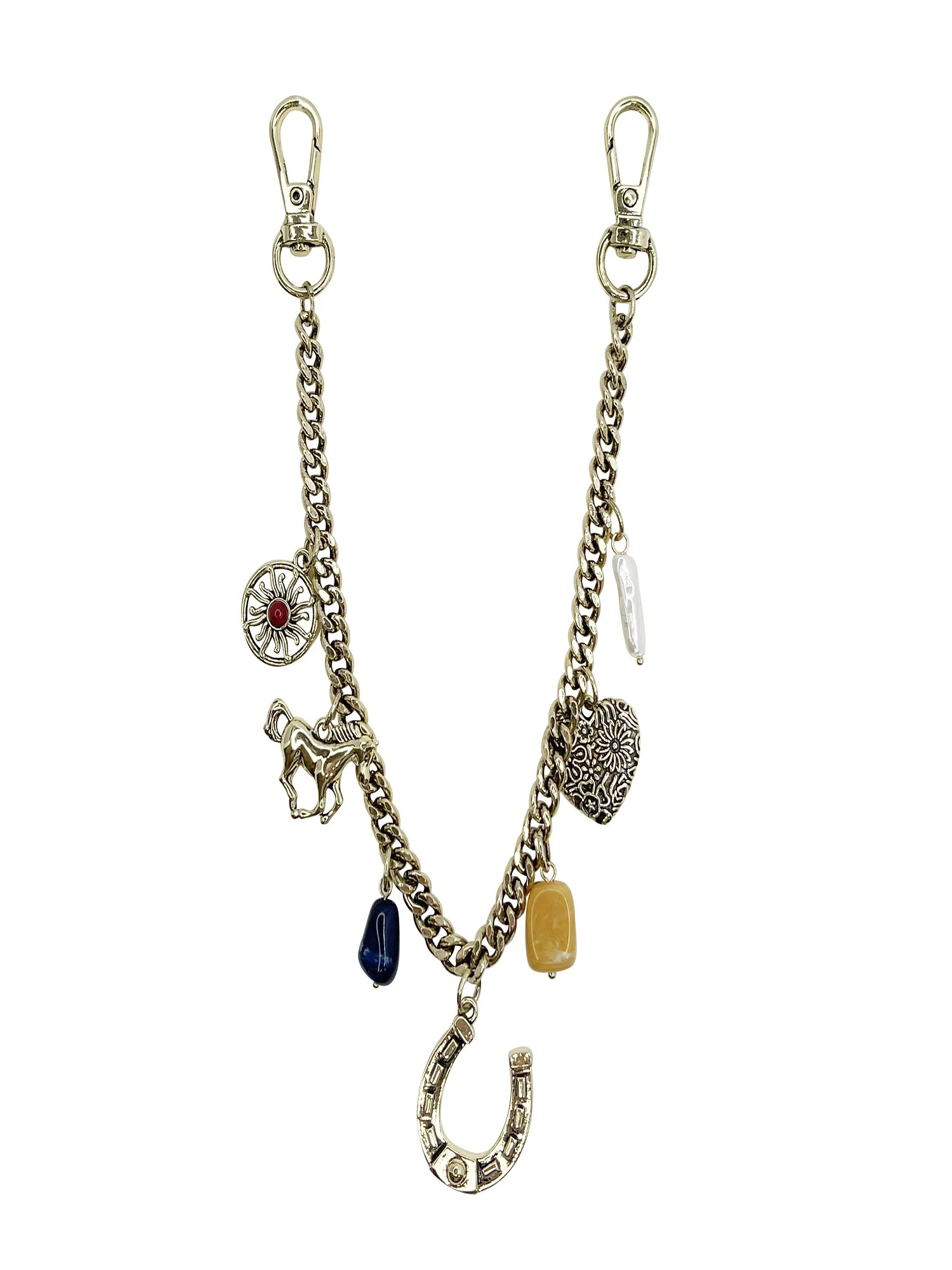 No Boundaries Women's Bag Charm, Goldtone Off-To-The-Races | Walmart (US)