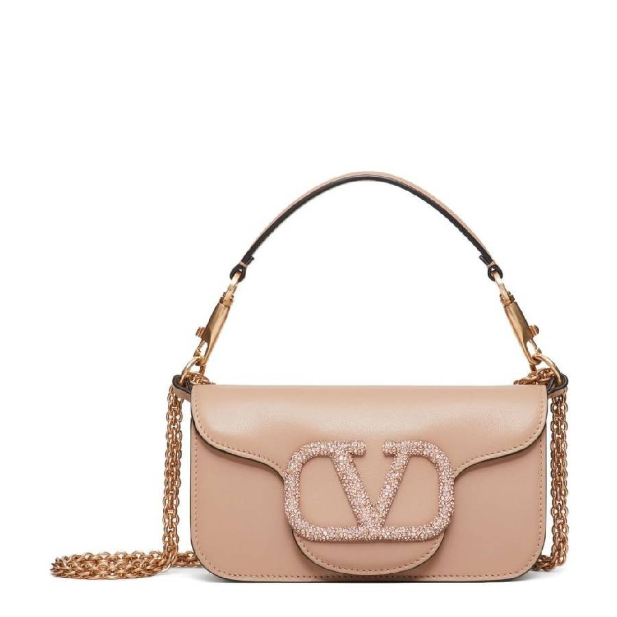 Valentino Garavani Loco Small Leather Shoulder Bag | Jomashop.com & JomaDeals.com