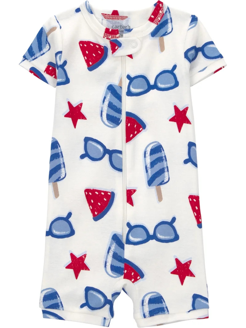 Carter's Child of Mine Toddler Pajama, One-Piece, Sizes 12M-5T | Walmart (US)