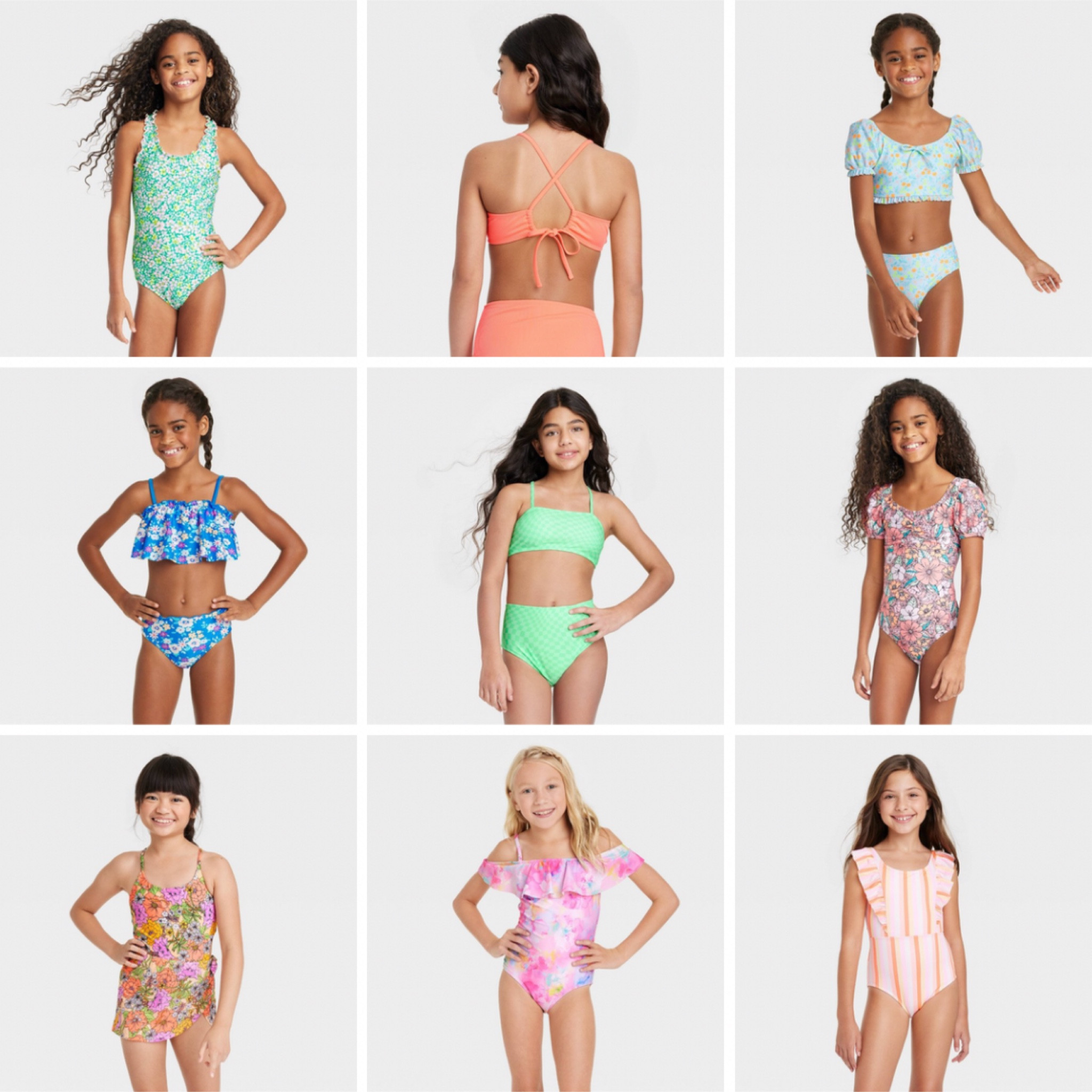 Target girls swim! So many cute swimsuits for girls this year! Bright and colorful! Fun ruffles and patterns. 

#LTKswim #LTKSeasonal #LTKkids