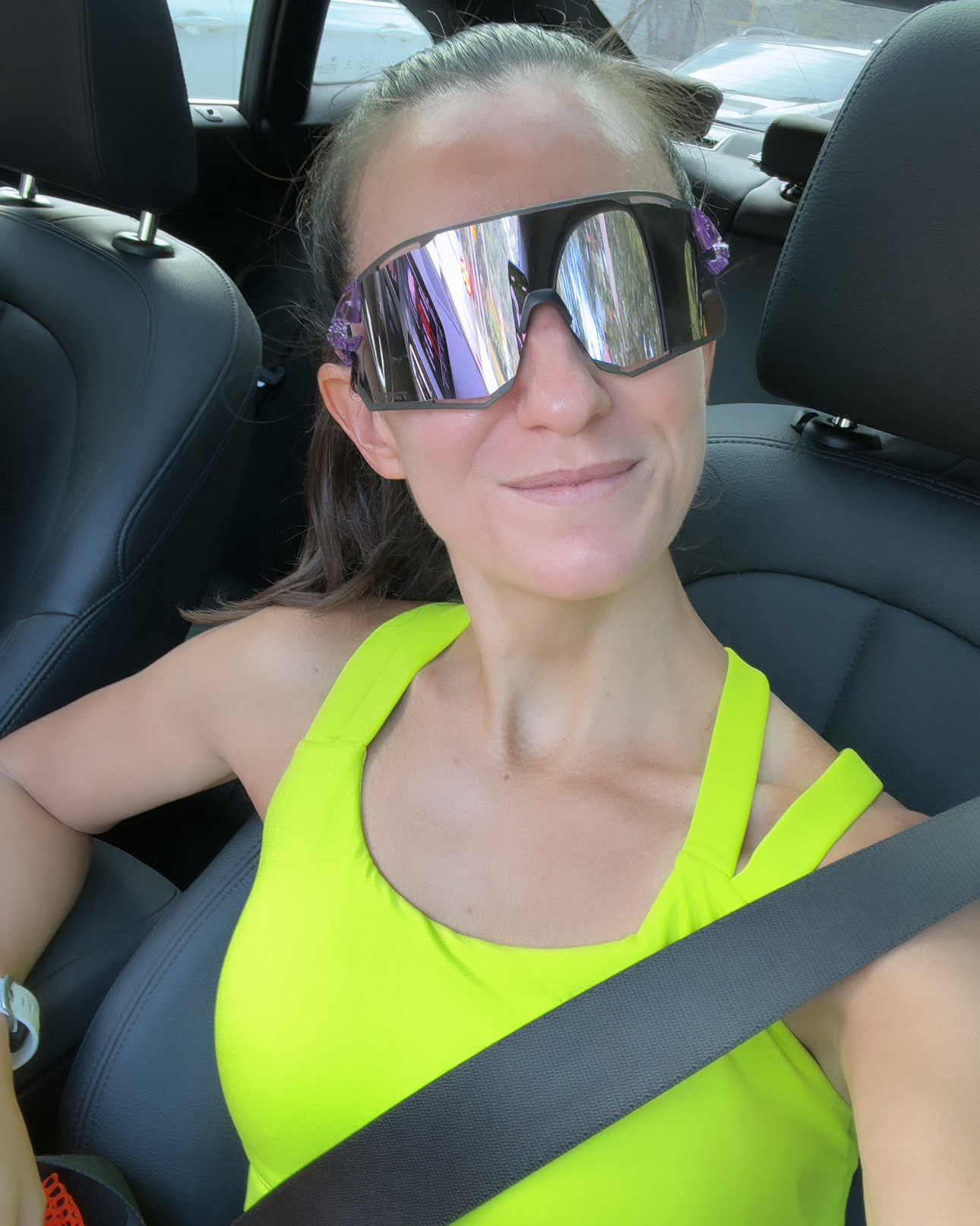New favorite color from Tifosi 🕶️ linked + neon yellow  sports bra 🔗 

#LTKActive #LTKSeasonal #LTKFitness