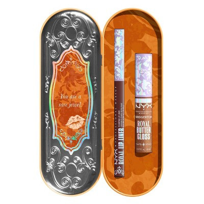 NYX Professional Makeup Bridgerton Royal Treasures Lip Kit - 06 Caramel Courtship & Toffee Temptation - 2pc | Target