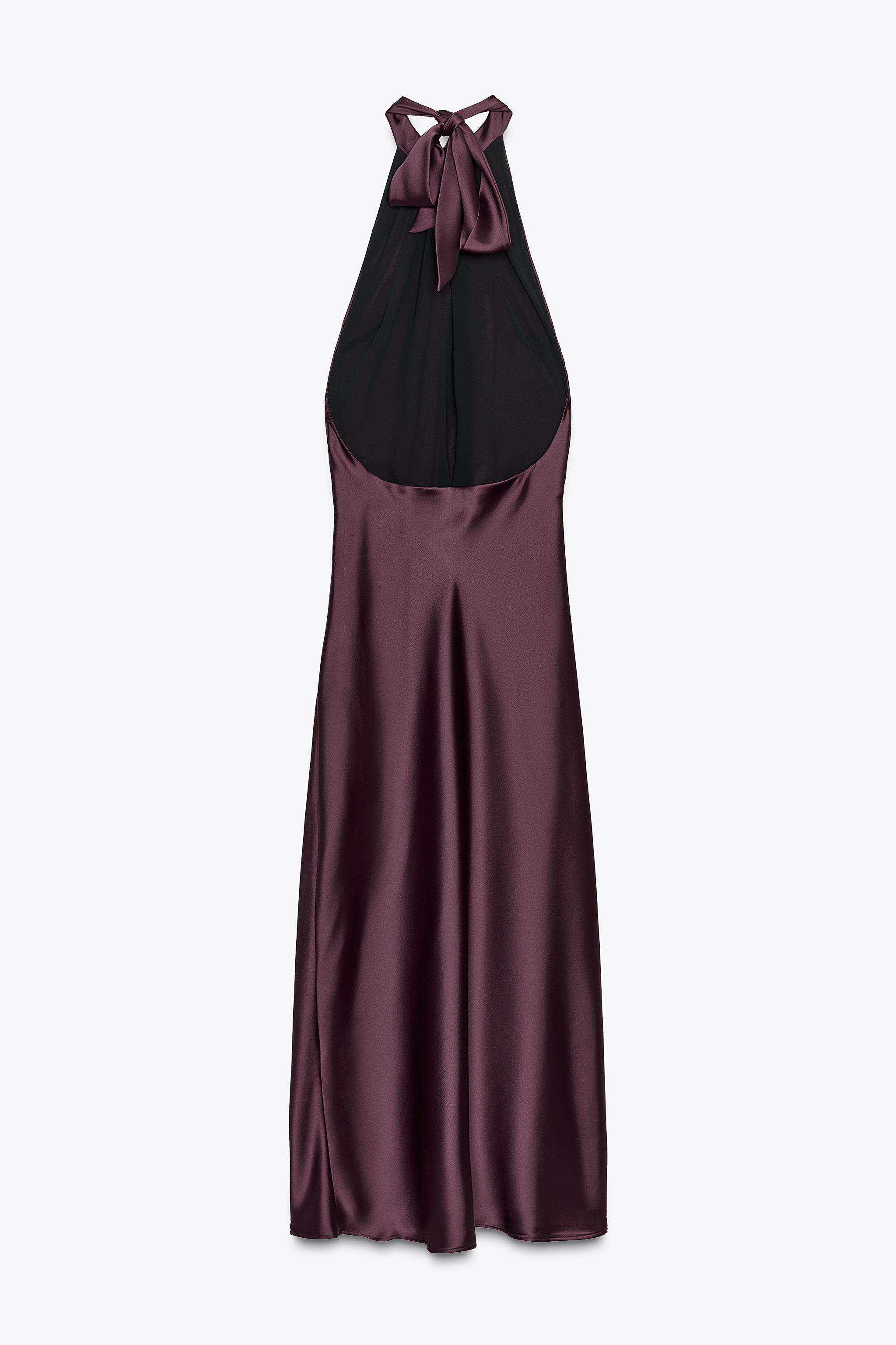 HALTER MIDI DRESS | Zara UK
