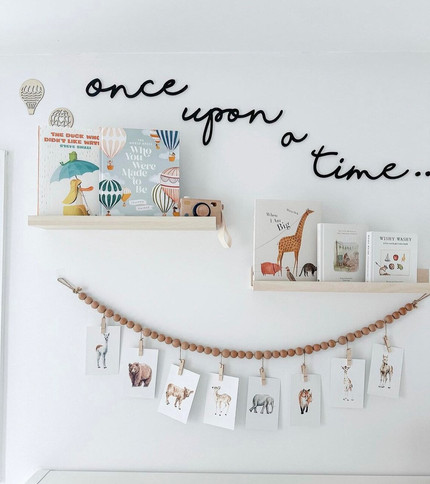 Once Upon a Time Nursery Wall Decor