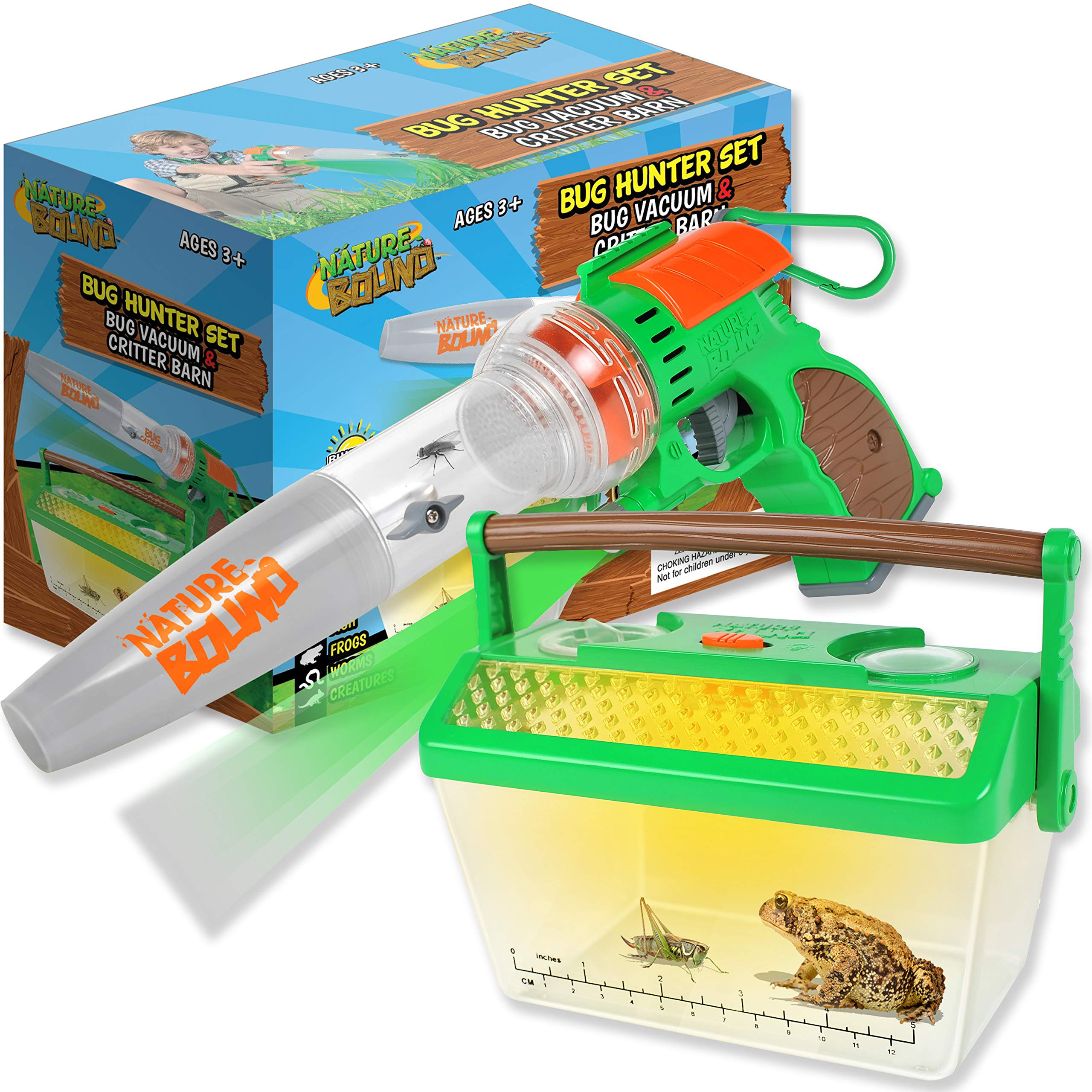 Nature Bound Bug Catcher Vacuum with Light Up Critter Habitat Case, Eco-Friendly Outdoor Toys for... | Amazon (US)