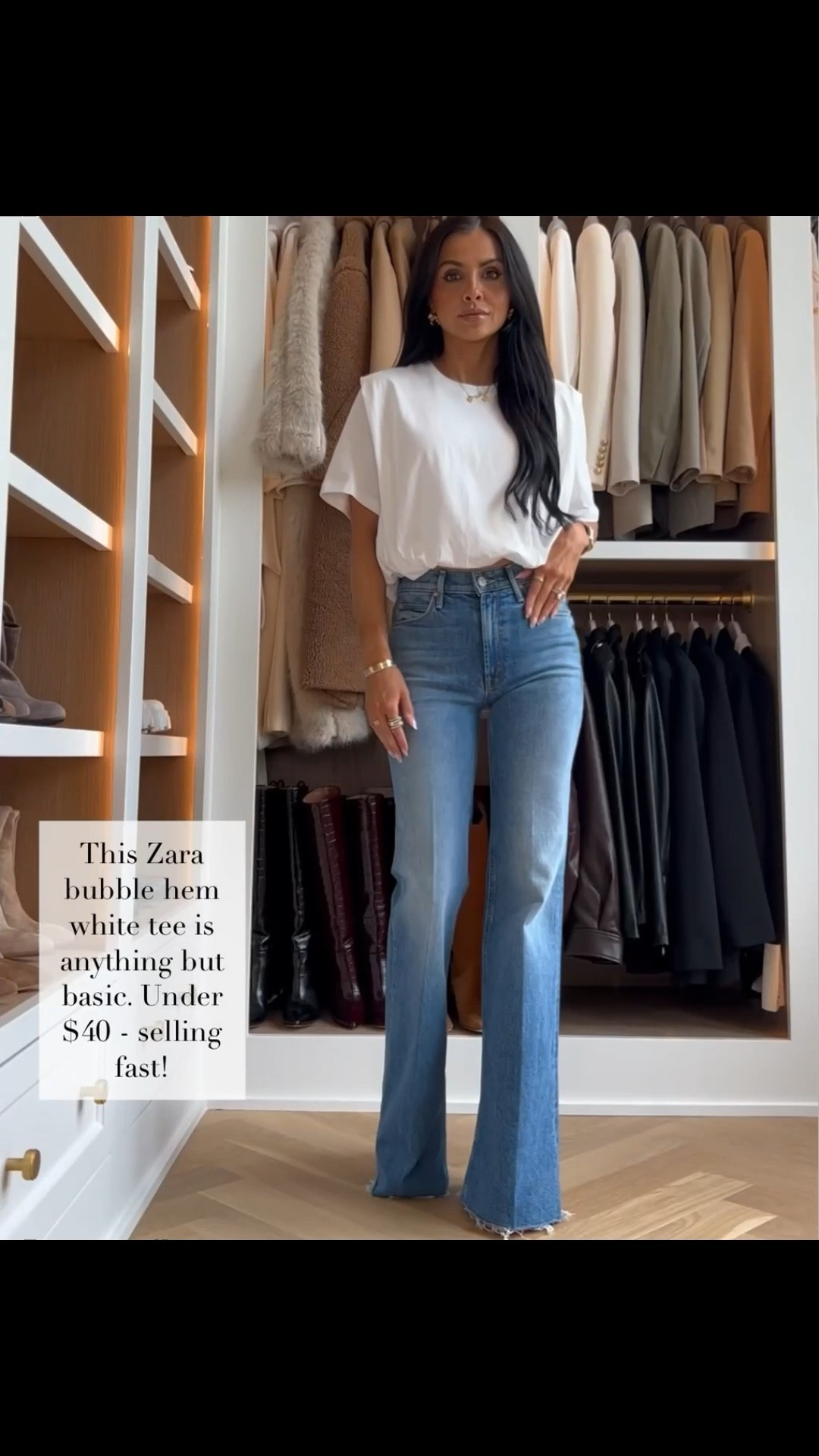 The summer basics you’ll wear all summer long / summer capsule wardrobe 
Zara summer tops 
Mother denim wearing a 23

#LTKmomlife #LTKootd #LTKOver40
