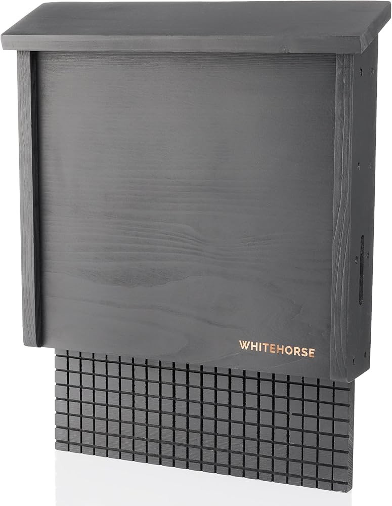 WHITEHORSE Certified Bat House for Outdoors - A 1-Chamber Bat Box - Certified by MTBC - Get Rid o... | Amazon (US)