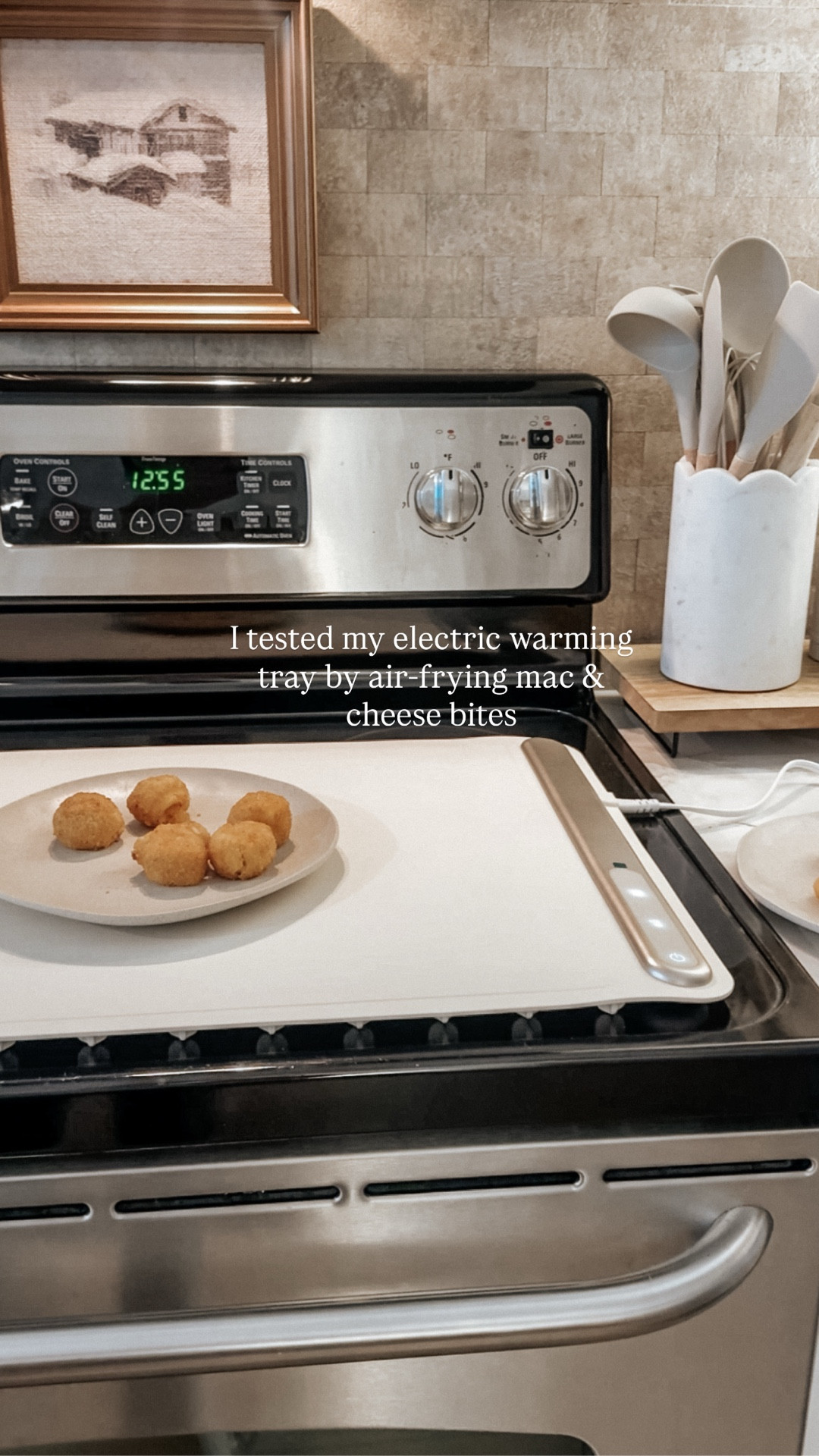 A must-have for keeping meals warm 🍽️

Perfect for hosting, cooking a meal in stages, or for families who eat at different times! 

It’s rollable and portable, has three temperature settings, and an auto shut-off, which makes it really easy to use and store.

I also may have played around with thawing a few frozen foods… which worked great – but I’ll spare the food safety experts today 😉



#kitchenware

#LTKHome